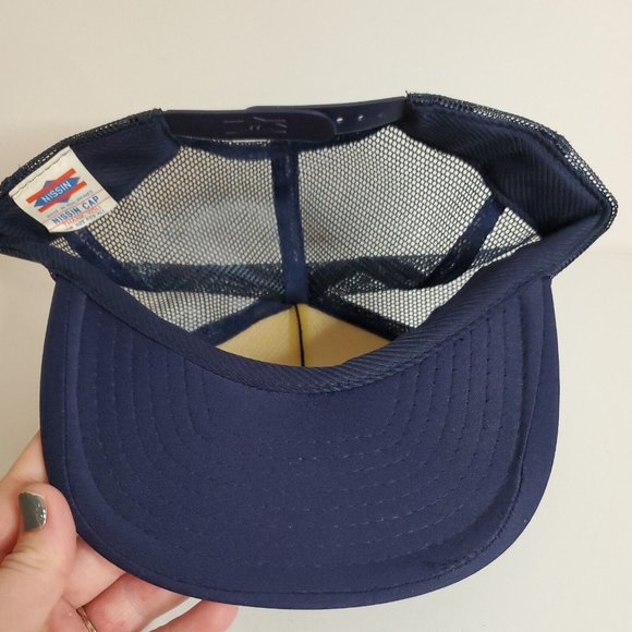 NWOT Larry S. Neal Agency Blue Rope Adjustable Snapback Hat Cap New Without Tags - Picture 2 of 8
